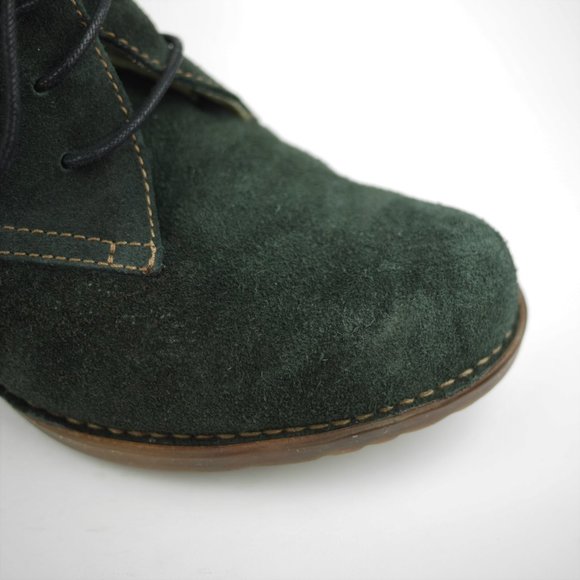 EL NATURALISTA Black distressed leather ankle boot - Picture 11 of 12